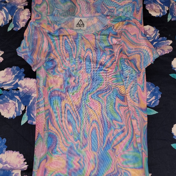 UNIF MELT MAXI DRESS SIZE SMALL - Picture 2 of 3